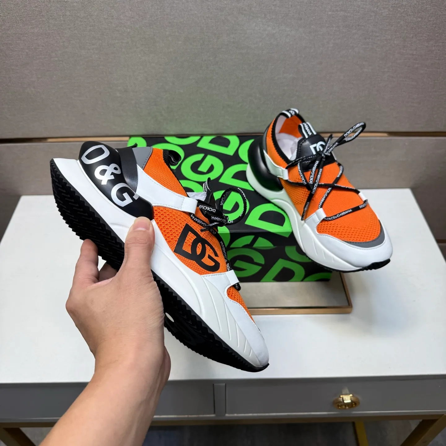 ⬛️Men's shoes 💰p480 [DG～] Couple casual shoes 2025z cabinet sales simultaneously 🔶Size: 35-44 #️⃣ 🔷1 color🔜The upper is made of multi-material splicing➕Mesh lining, comfortable and breathable, sole: original comfortable and wear-resistant outsole, ⚠️real thing📱photographed🎬real thing is better📢📢📢